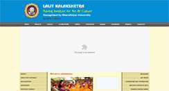 Desktop Screenshot of lalitkalakshetra.com